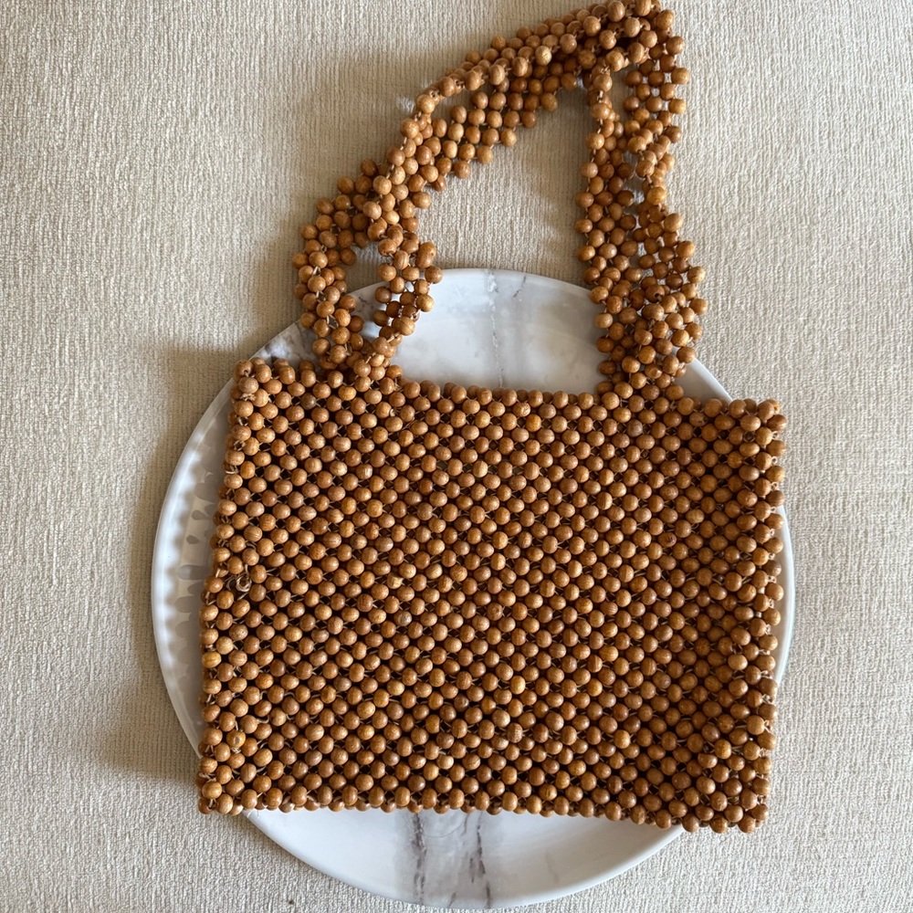 Doen Tan Beaded Mini Bag